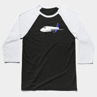 Cool Airplane Illustration - Gift Idea for aviation enthusiasts Baseball T-Shirt